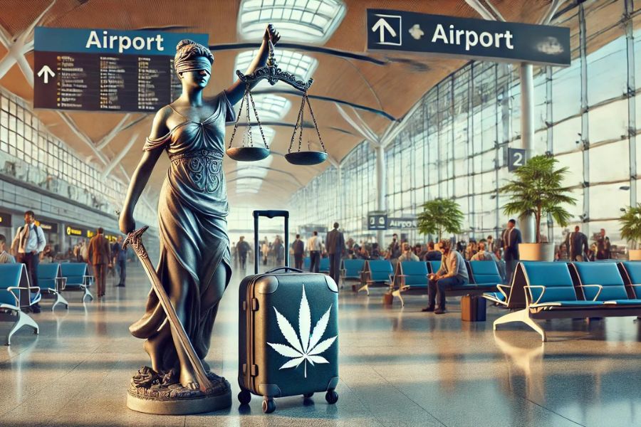 Es legal viajar con CBD